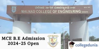 MCE B.E Admission 2024-25 Open; Check Details Here!